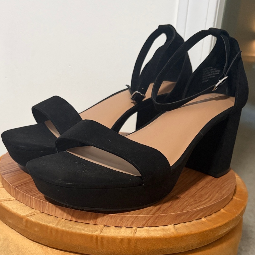 Torrid Black Platform Heels